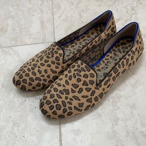 Rothy’s Spotted Leopard loafers